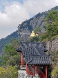 打卡大慈岩風景區。