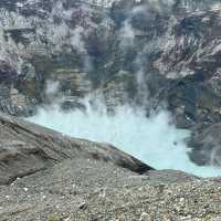 Into the Abyss: Nakadake Crater, a Fiery Encounter