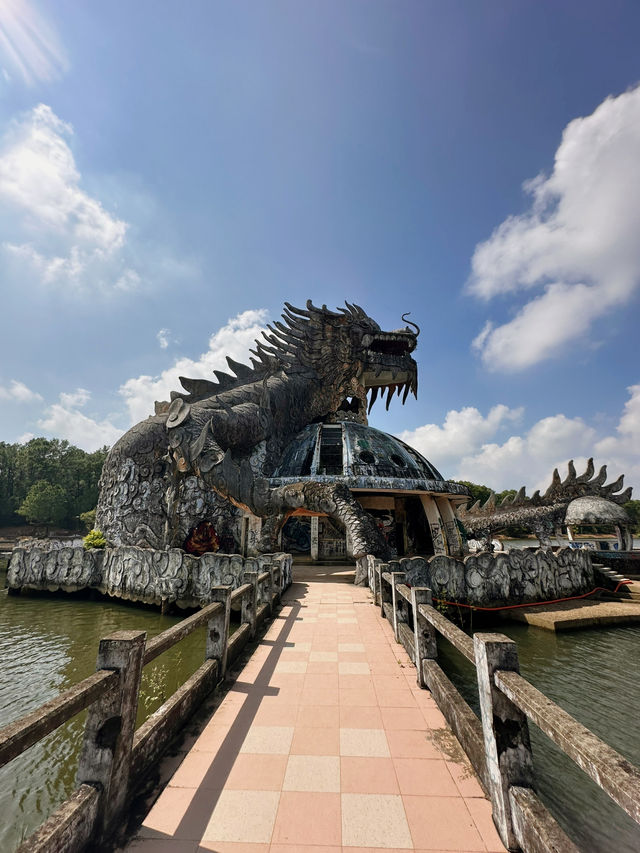 Abandoned water park in Vietnam 