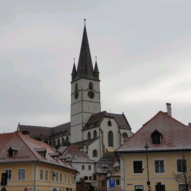 🏰 Discover the Majesty of "Saint Mary" Evangelical Cathedral in Sibiu! 🌟