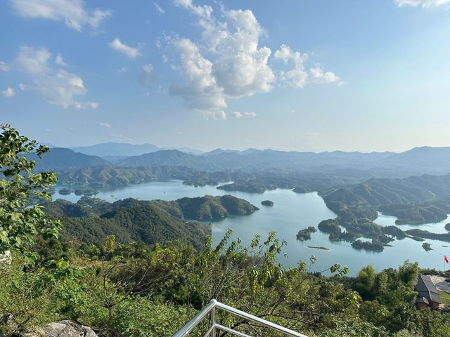 鹹寧·金櫃山｜和仙島湖一樣的美景