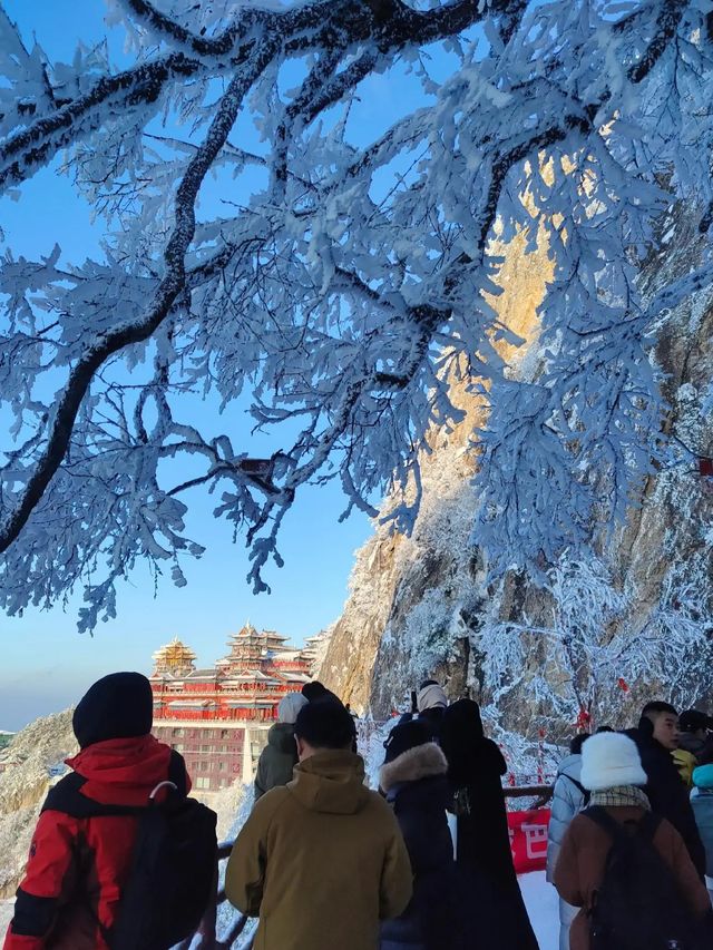 老君山雪景探秘之旅