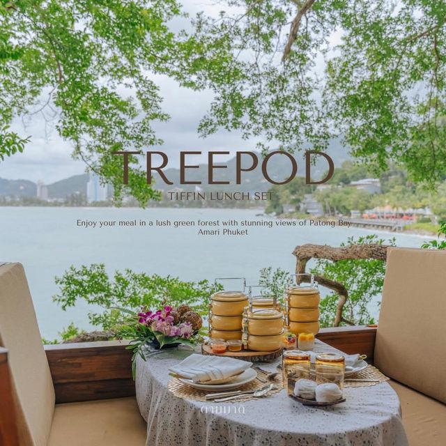 Treepod at Amari Phuket คาเฟ่รังนก วิวหาดป่าตอง 🌳