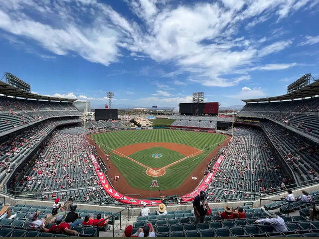 安那罕天使球場 Angel Stadium 洛杉磯棒球之旅