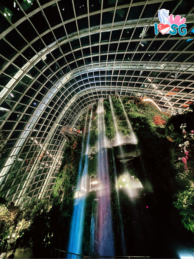 🇸🇬 A date at the world’s tallest indoor waterfall