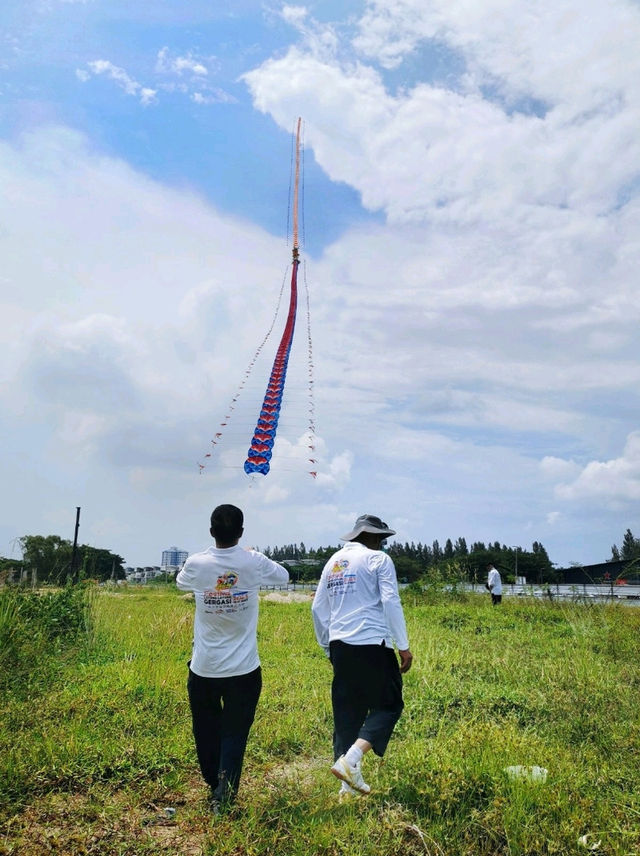 Gaint Kite Festival in Malaysia Day