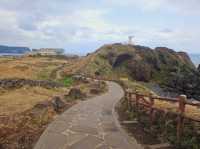 Strolling at Seopjikoji at Jeju Island