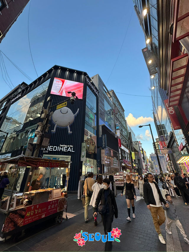 All the neon signs at Myeong-dong