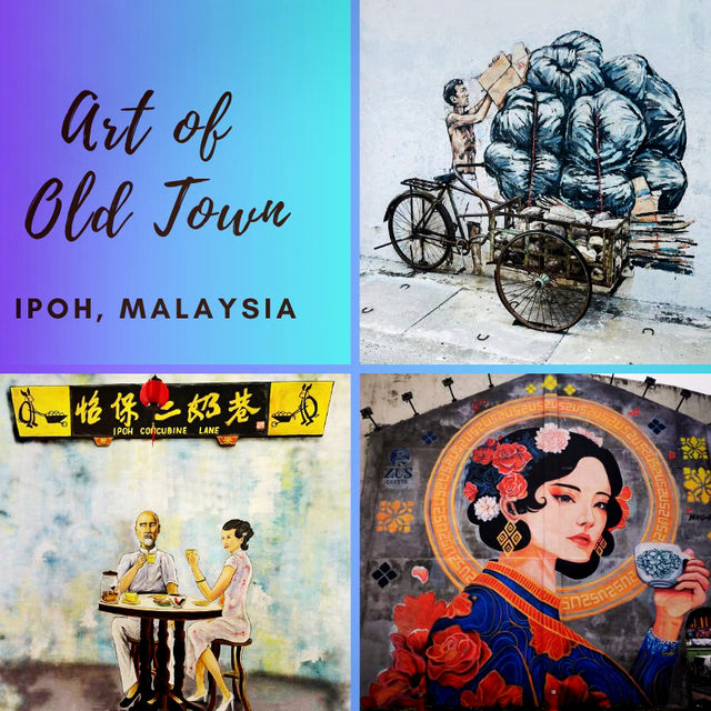 Vibrant Street Art in Ipoh!