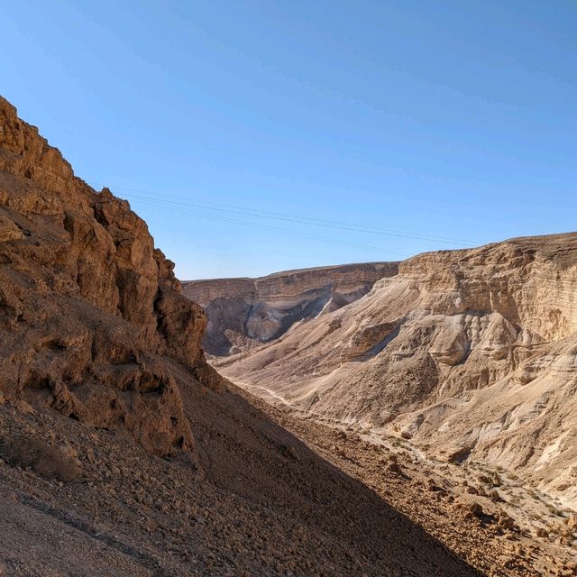 The stunning fortress of Masada