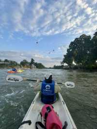 พายเรือคายัค | วังเวียง 🚣🏻‍♂️🌳🌤️🏞️