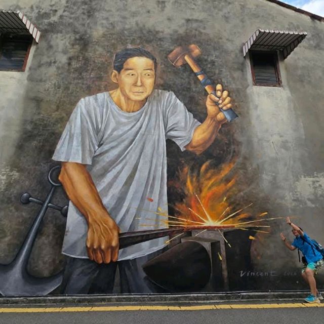 Street Art ปีนัง 