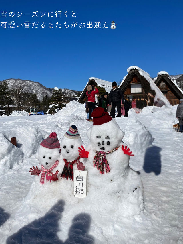 【岐阜】冬の白川郷は一生に一度行きたい場所。