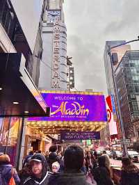 ［紐約旅遊］Aladdin the Musical-百老匯音樂劇🎵🎭表演時禁止拍照🚫