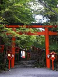 炎夏京都，隱匿水神秘境 —— 貴船神社的靜謐時光