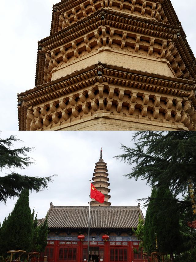 山西古建築巡禮 芮城國保壽聖寺塔