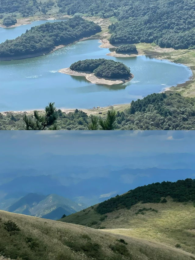 感謝陽光，秋日浙西天池的美妙時刻。