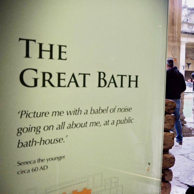 The Roman Baths - Bath, UK