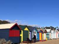 Melbourne’s Iconic Colorful Bathing Boxes 