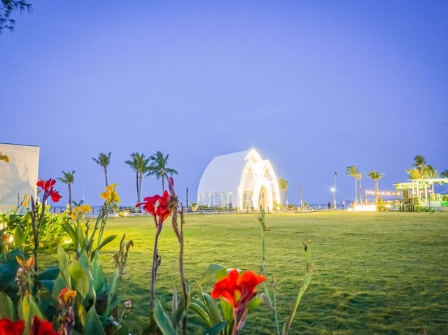 Garden in Infinity Beach Club, Batam