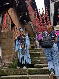 重慶石柱西沱古鎮丨1314步雲梯老街，巴山背二哥，巴鹽古道