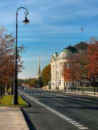 Bridges city: autumn in St. Petersburg