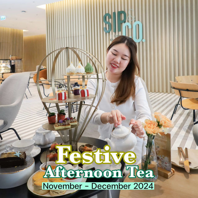 แวะมาทาน Afternoon Tea ช่วงสิ้นปี