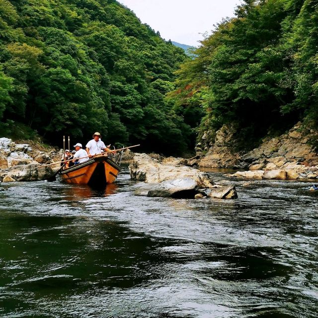 保津川漂流•渡月橋•竹林小徑•嵯峨野觀光小火車