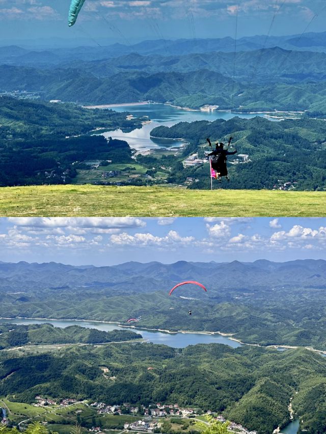 安吉滑翔傘‖旅遊打卡避坑攻略