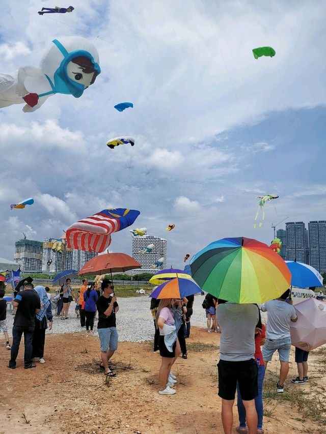 Gaint Kite Festival in Malaysia Day