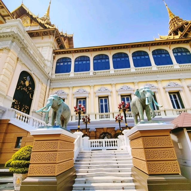 Historical Grand Palace in Thailand 