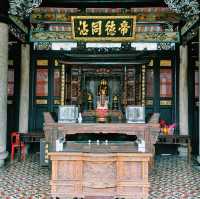 馬來西亞檳城喬治城標誌性華人文化歷史寺廟景點:韓江家廟 Han Jiang Ancestral Temple，適合拍照📸打卡