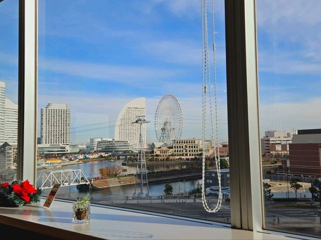 A nice breakfast at Yokohama Washington Hotel Bayside Restaurant