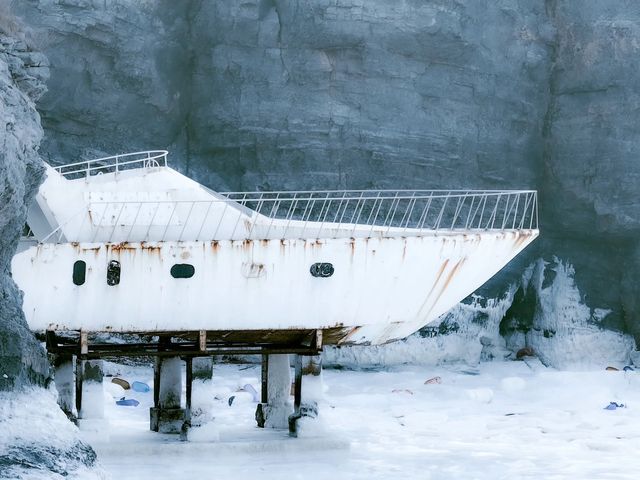 在大連冰島，世界盡頭，冰河時代，一方淨土