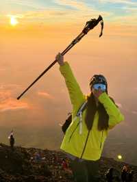 成功登頂富士山小小富士山拿捏了🫴