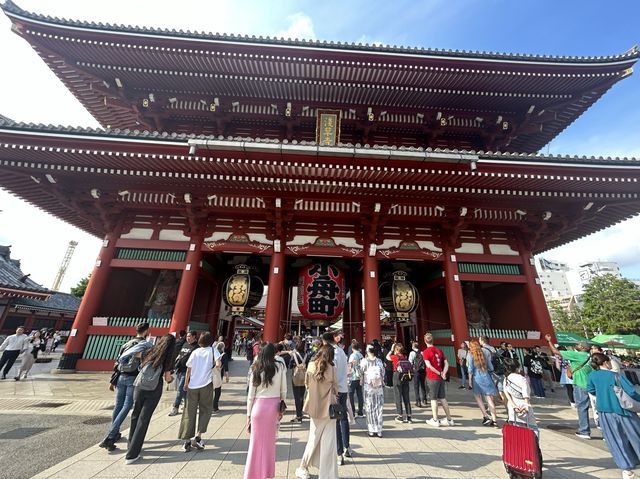 【東京たび】浅草寺でおみくじを。