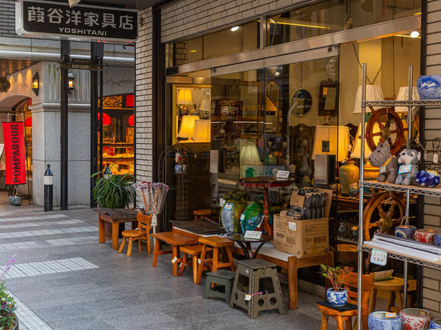 Shopping street in Yokohama