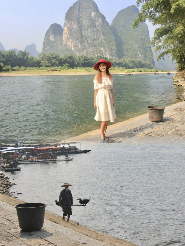 Morning Serenity on the Li River: A Picture-Perfect Guilin Experience