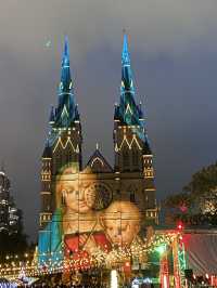 Don't Arrive Too Early for St Mary Cathedral's Light Show in Sydney