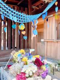 【京都】花手水がかわいい勝林寺🌸🌼御朱印やお守りもカラフル✨️