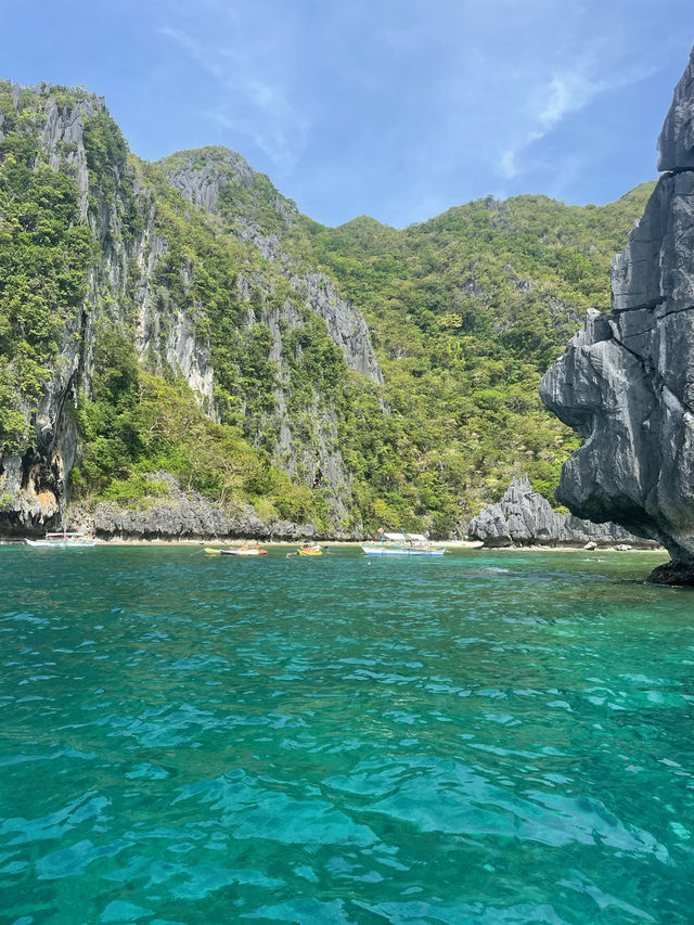 "Cadlao" which means "laughter" is the name of this lagoon located in El Nido Palawan