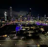 Fabulous city view outside the apartment! 