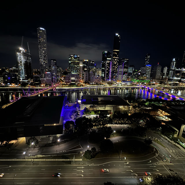 Fabulous city view outside the apartment! 