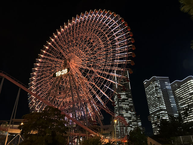 海風と夜景が楽しめる都会のオアシス🎡みなとみらい