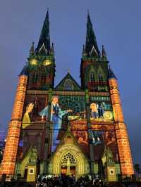 2024 St. Mary's Cathedral Light Show