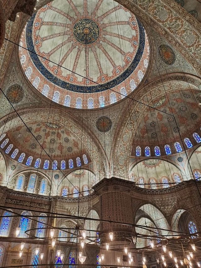 The Majestic Blue Mosque in Istanbul