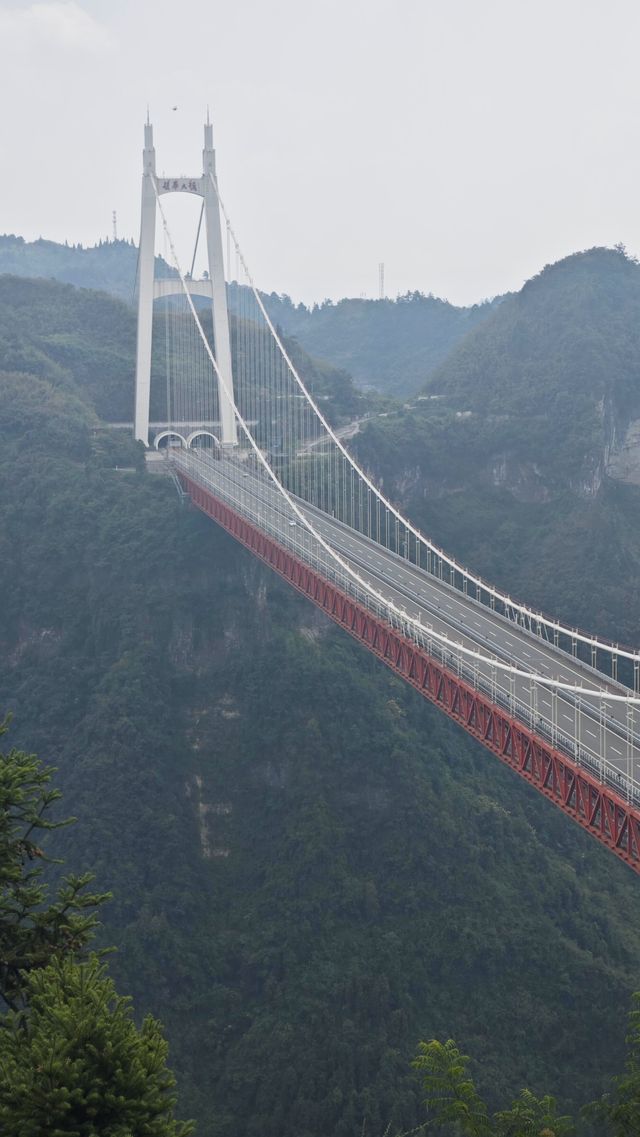 湘西自駕矮寨大橋｜湘西秘境，路橋奇觀。