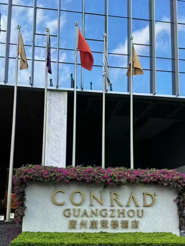 Conrad Guangzhou feels like home 🇨🇳