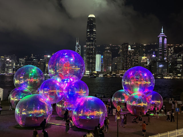 香港好去處 | 西九文化區 | 抱泡瞬間的日與夜