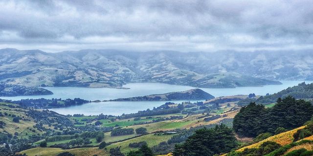 New Zealand's French town - Akaroa.